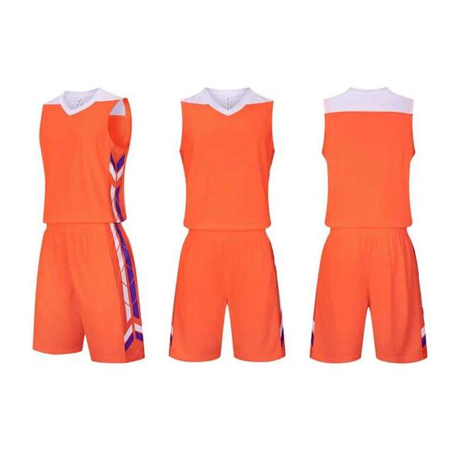 3 Sets Basketball Team Jerseys and Shorts Sets