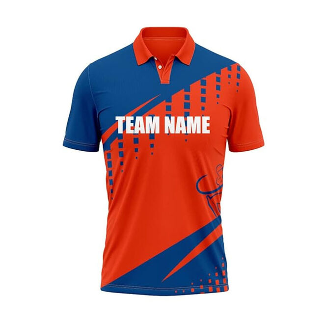 2 Pcs Custom Polyester Breathable Durable Lightweight Cricket Jerseys