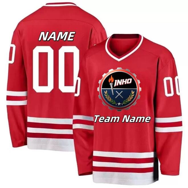 2 Pcs Custom Comfortable Polyester Ice Hockey Uniform